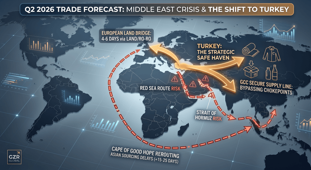 Q2 2026 Sourcing Report: The Middle East Crisis and Turkey's Strategic Bypass gemini generated image 7sfsan7sfsan7sfs